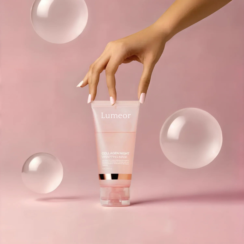 מסכה מתקלפת מועשרת בקולגן – לגלואו מיידי ועור חלק למגע