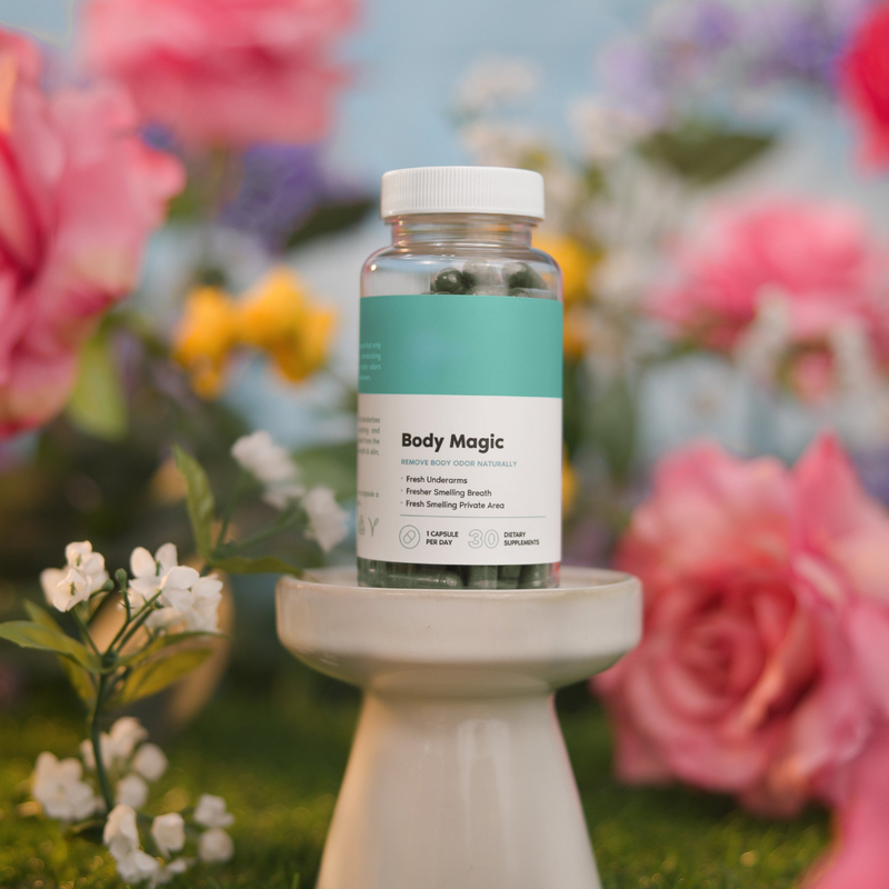 Body-Magic™: כמוסות לניטרול ריחות גוף 🍃